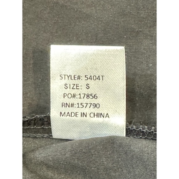 Pinch Womens Black Peplum T-Shirt Mixed Media Short Sleeve Top Small NWT - Picture 6 of 6